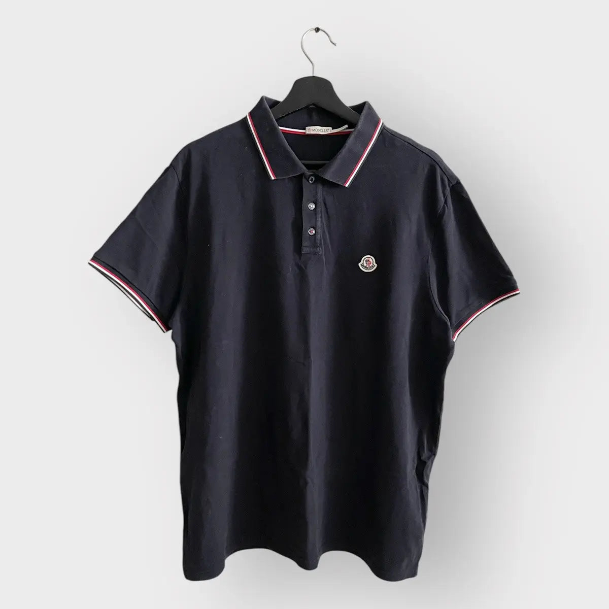 2010s Moncler Classic Logo Polo Shirt