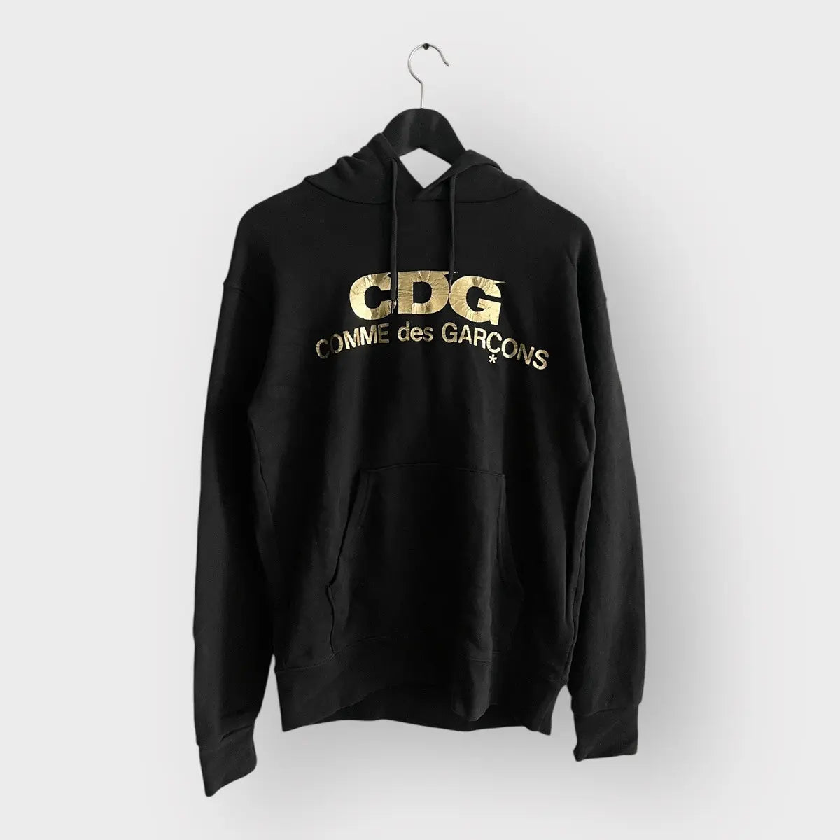 2010s Comme Des Garçons CDG Golden Logo Hoodie