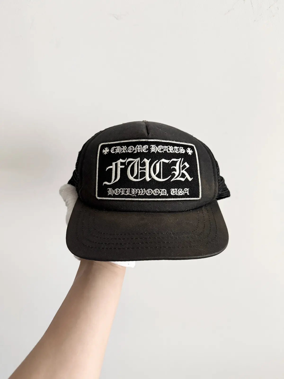 Chrome Hearts Perfect Fade “Fuck” Hat