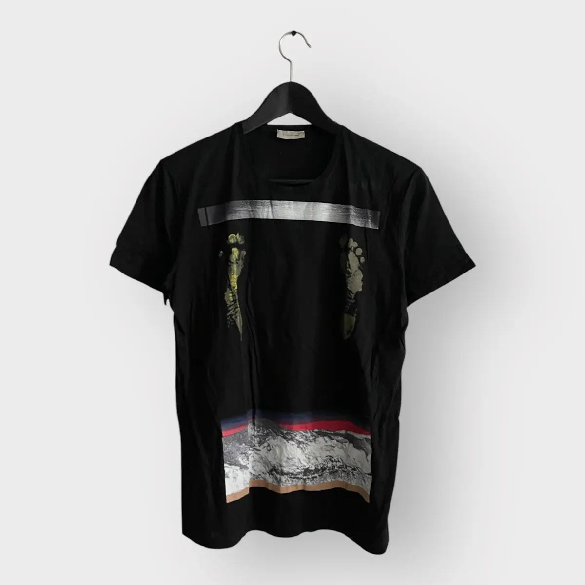 2009 Balenciaga Footmark Landscape Tee