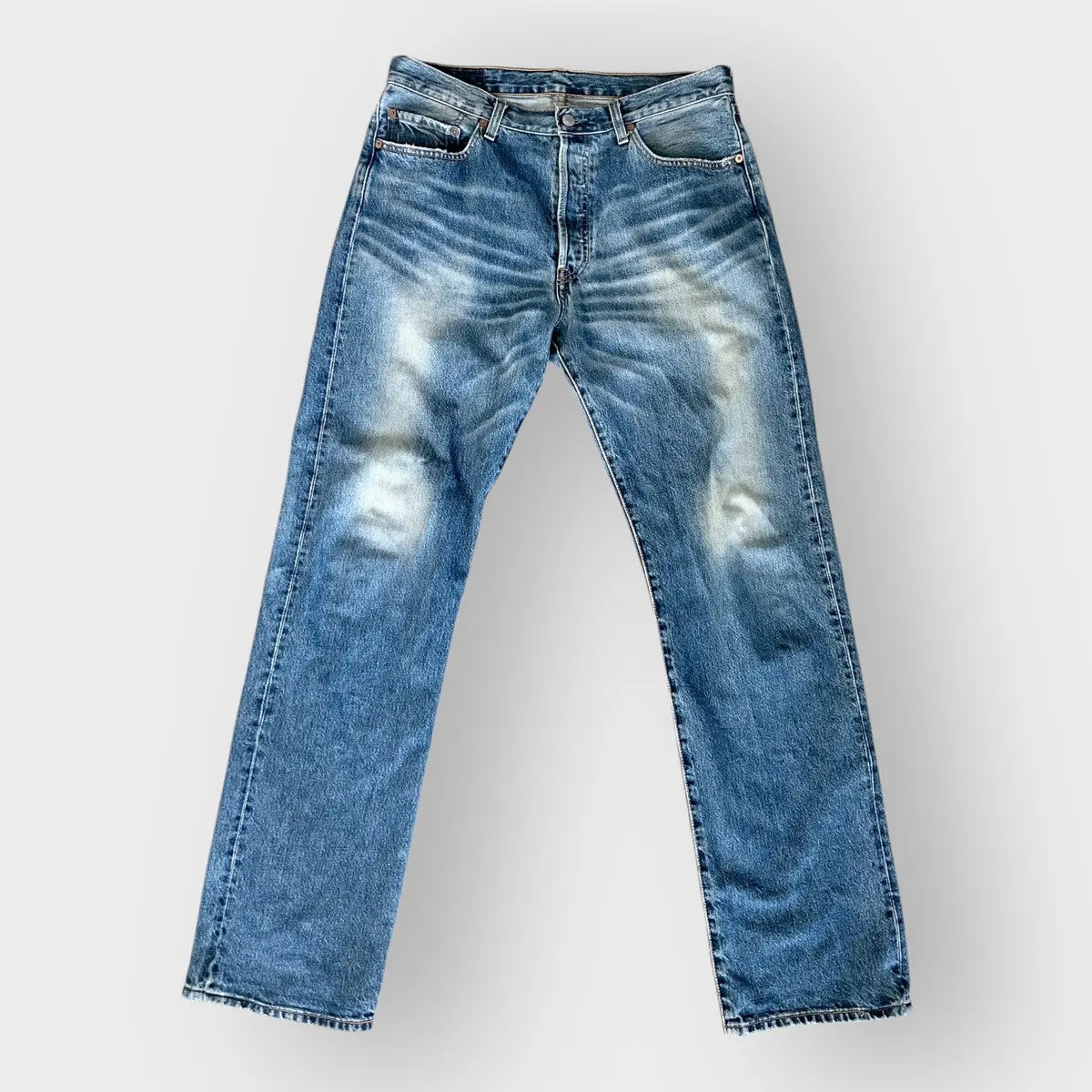 2000s Levi's Korea 501 Fading Coloration Denim Jeans