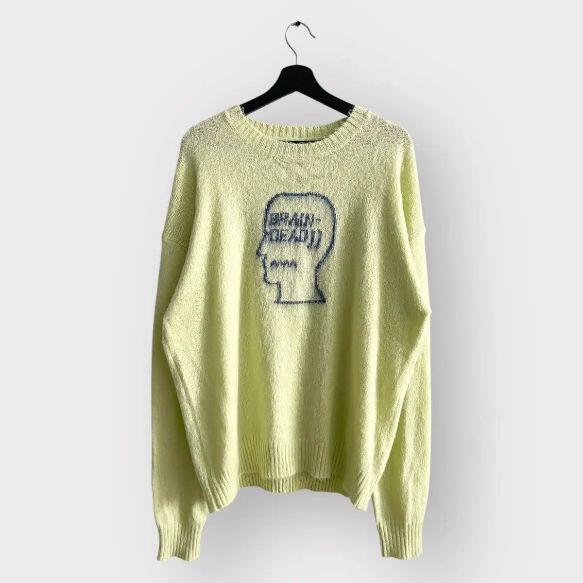 Brain Dead Superfuzz Logohead Pile Sweater