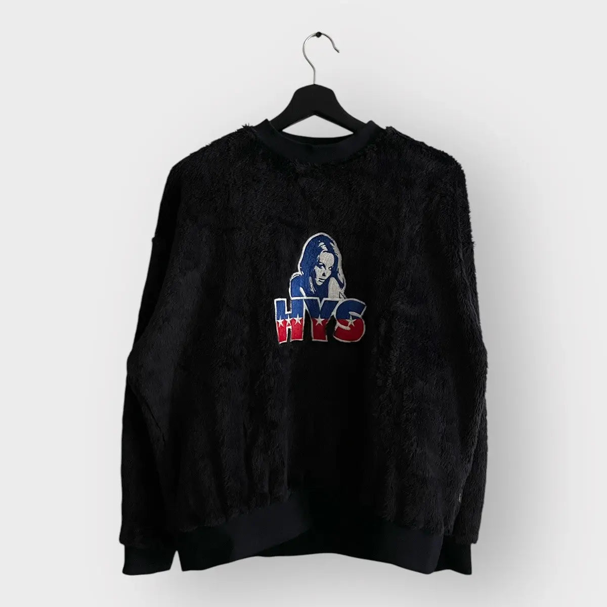 2010s Hysteric Glamour HYS Girl Fuzzy Sweatshirt