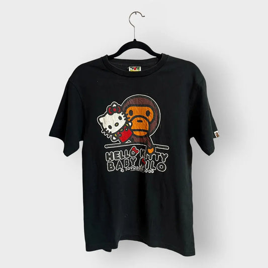 2016 Bape Baby Milo x Hello Kitty Puppet Show Tee
