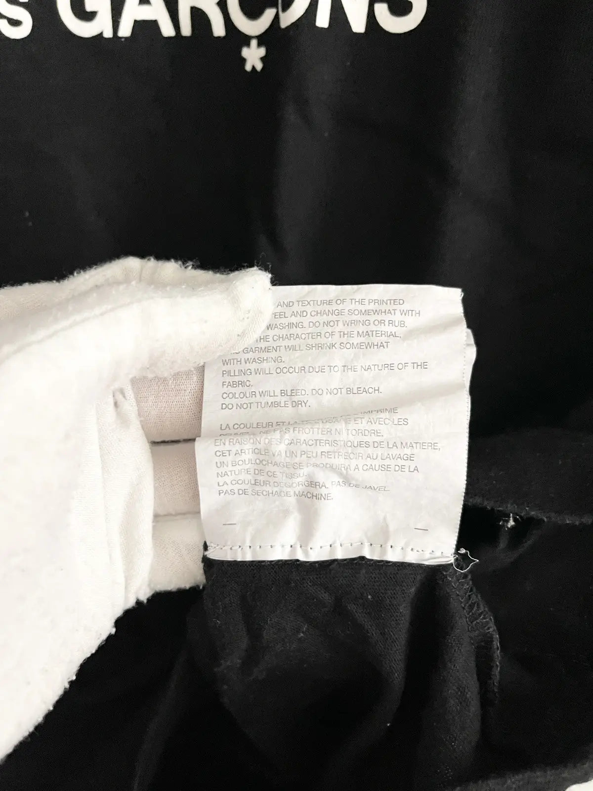 2010s Comme Des Garçons CDG Logo Tee