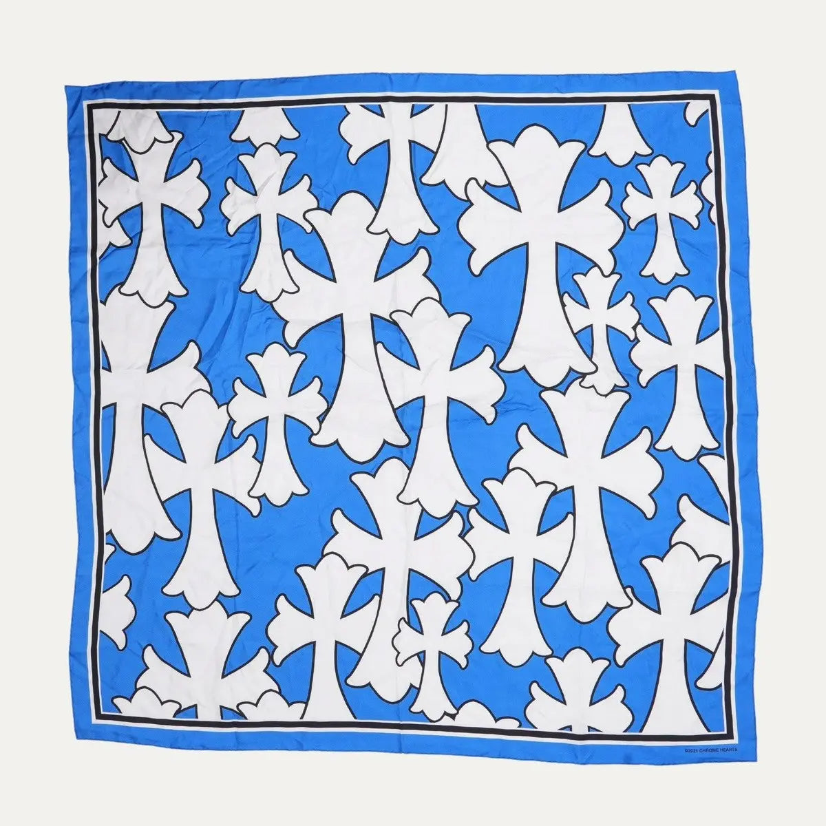 Chrome Hearts Jumbo Cross Silk Scarf