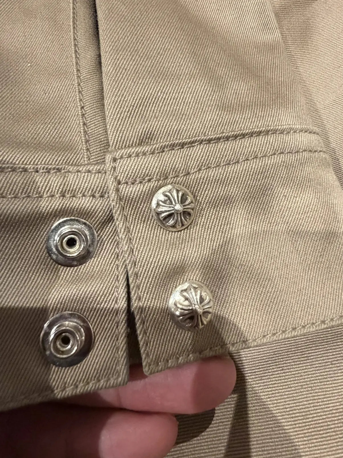 Chrome Hearts Khaki Work Dog Jacket