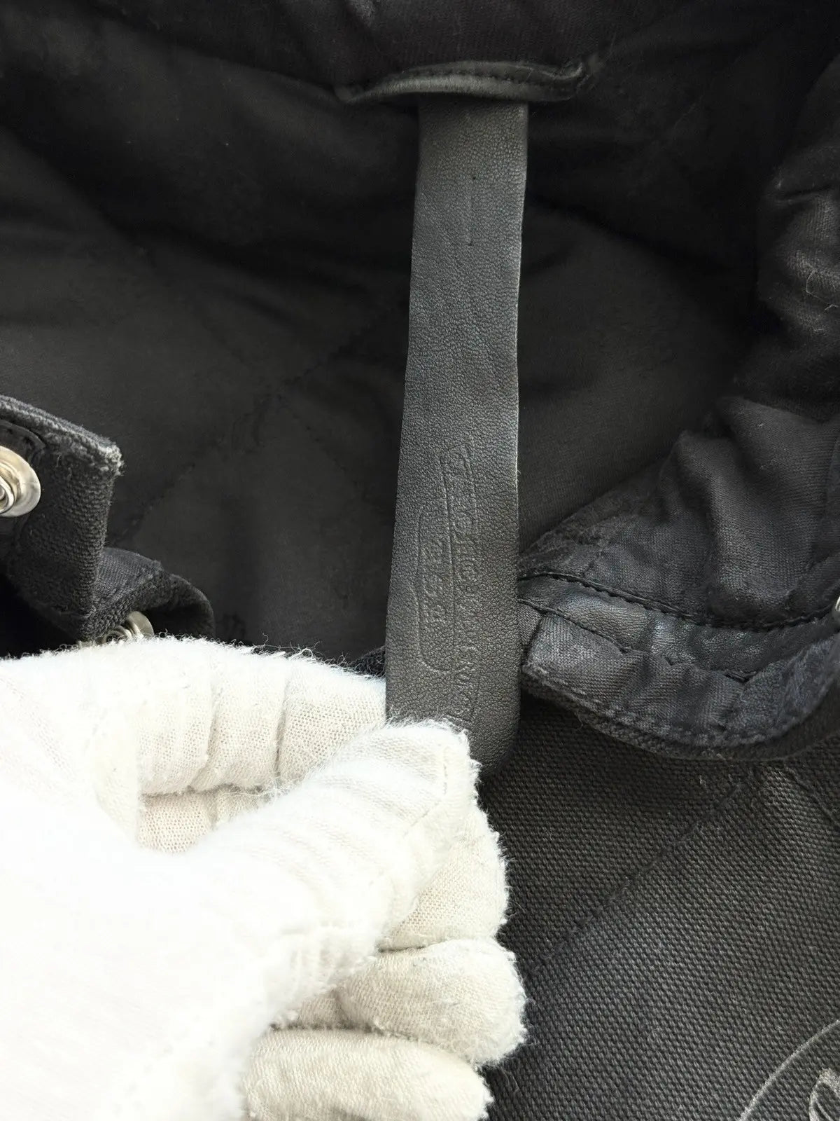 Chrome Hearts Horseshoe Plus Logo Quilted Jacket