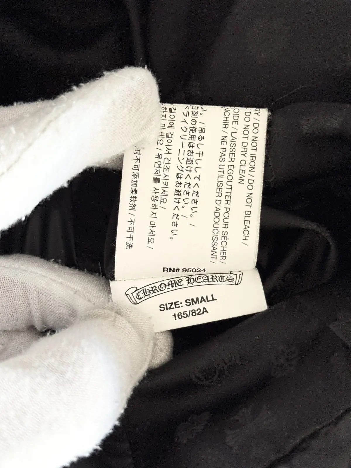 Chrome Hearts Dagger Puffer Jacket