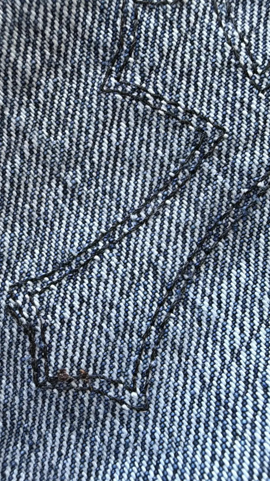 Chrome Hearts Black White Brown Patch FleurKnee Jeans