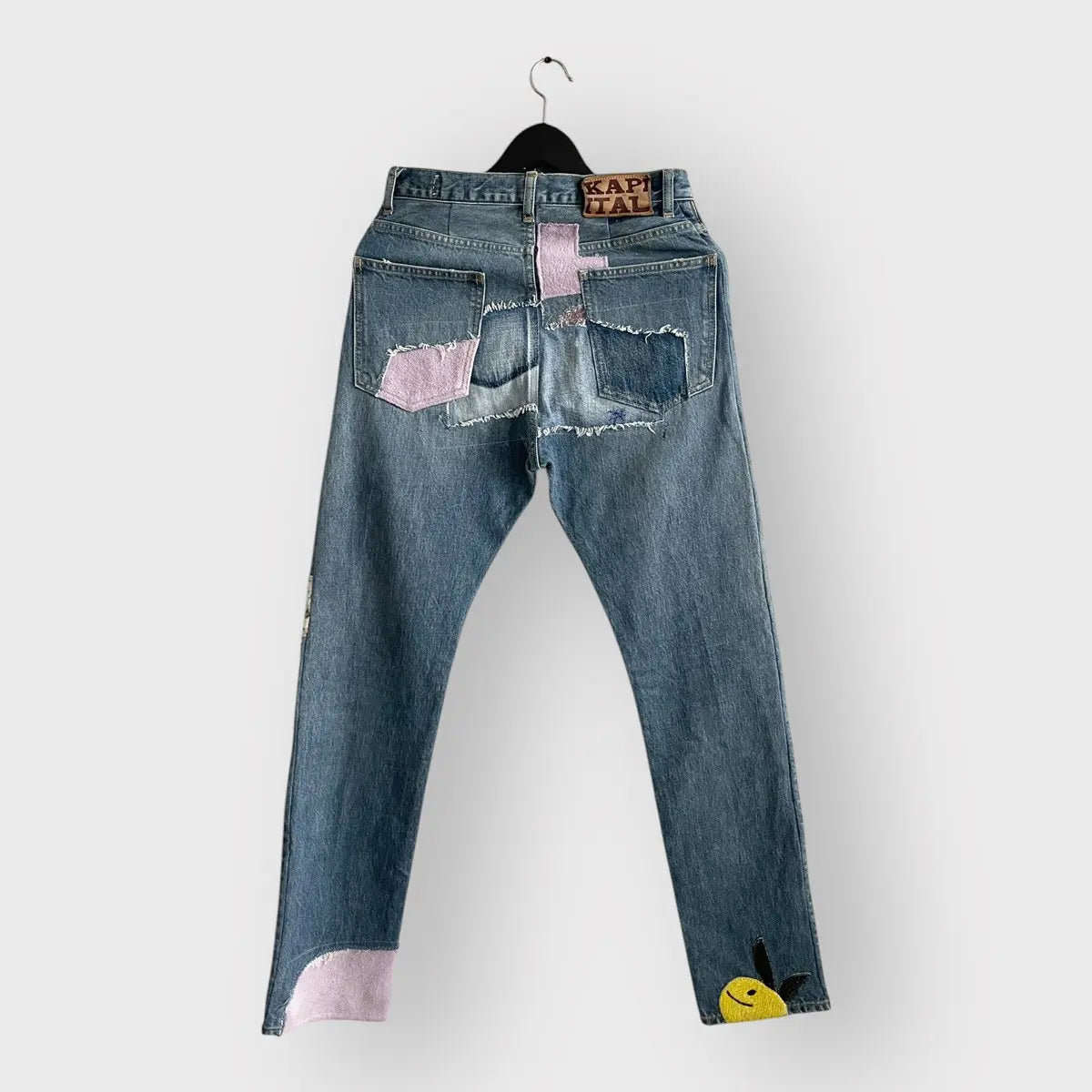 Kapital 5P Okabilly Coneybowy Gypsy Patchwork Denim Jeans