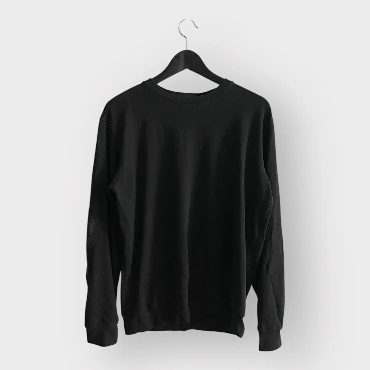 2010s 3.1 Phillip Lim Black Sleeve Patch Sweater