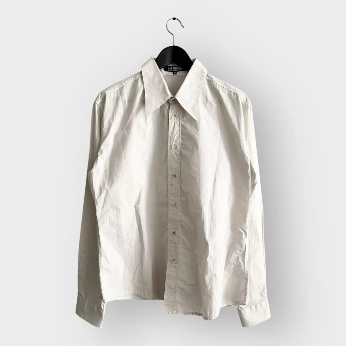 SS04 Raf Simons Acid Embroidered Shirt