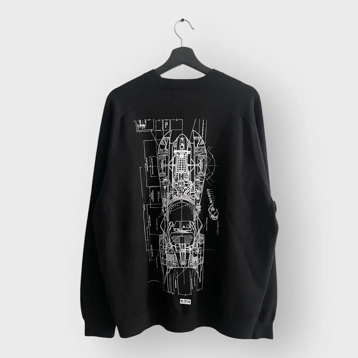 Kith x Batman Batmobile Crewneck Sweater