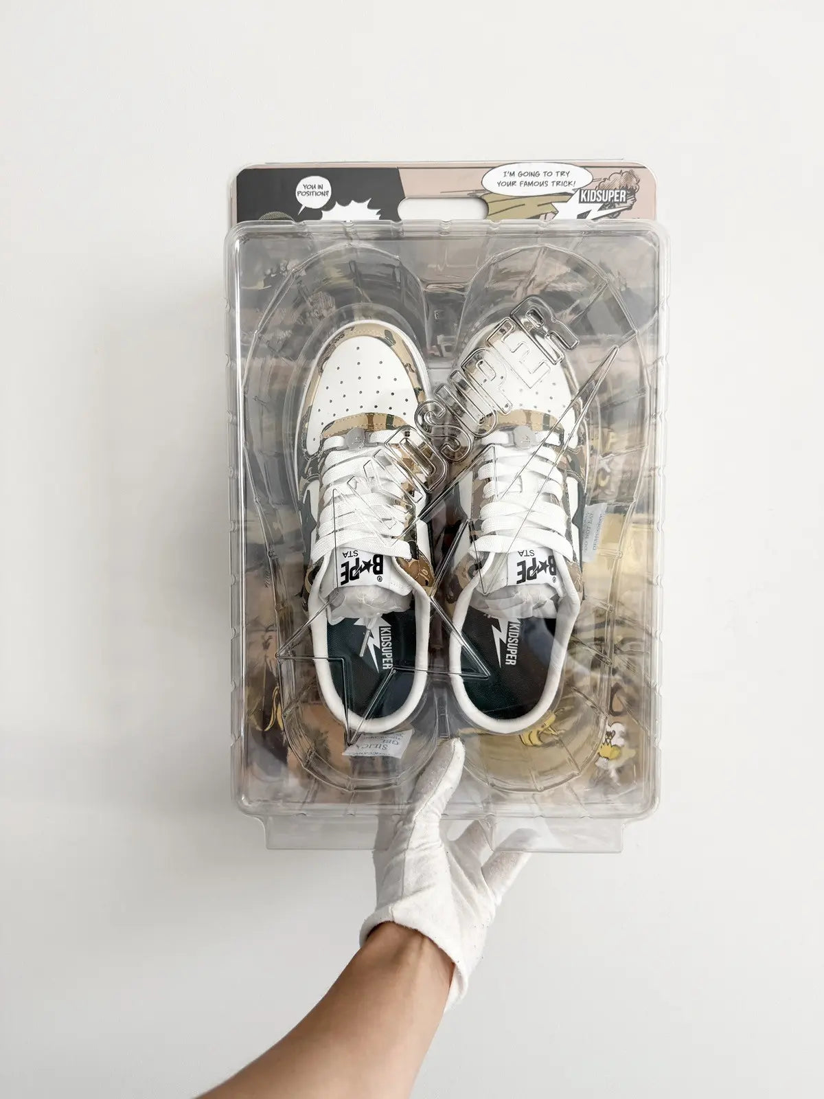 Bape x KidSuper Camo Mule Clog Shoe