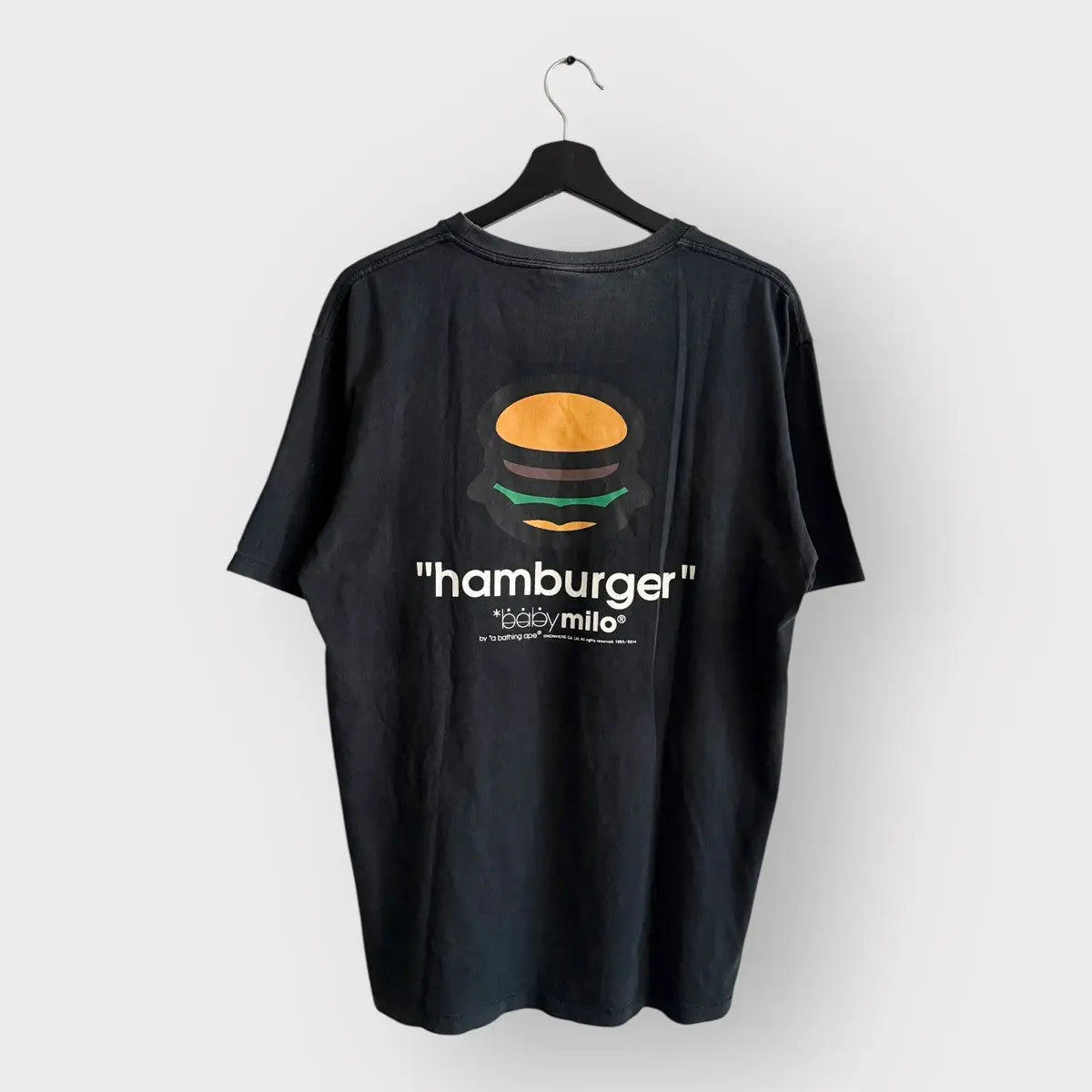 2000s Bape Baby Milo Loves Burger Tee
