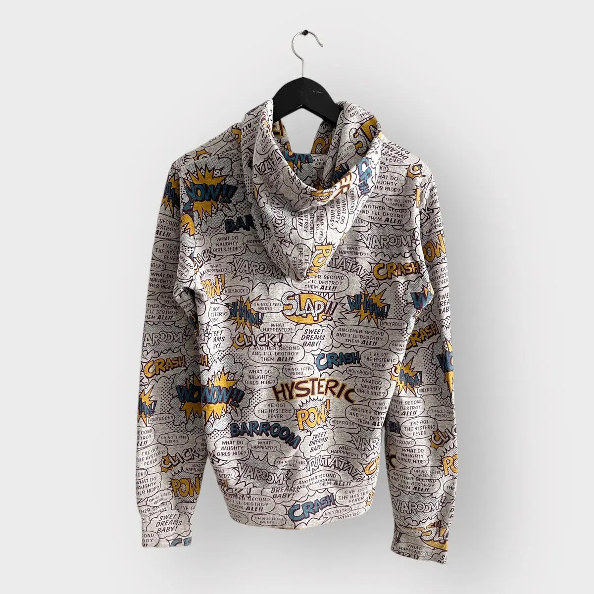 2000s Hysteric Glamour Manga Verbal Zip Hoodie