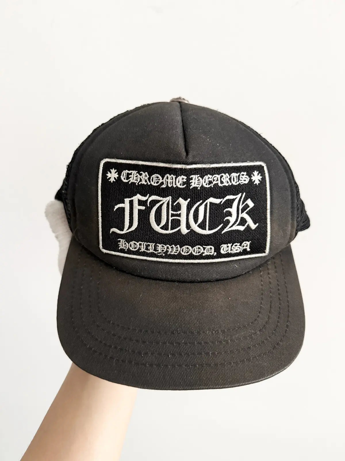 Chrome Hearts Perfect Fade “Fuck” Hat