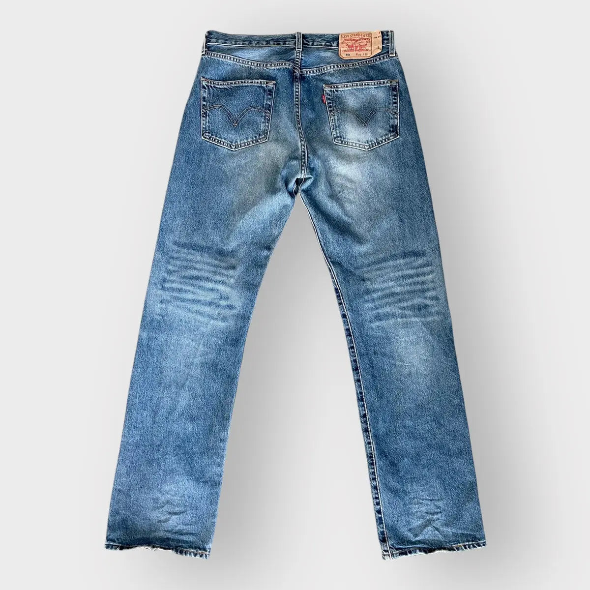 2000s Levi's Korea 501 Fading Coloration Denim Jeans