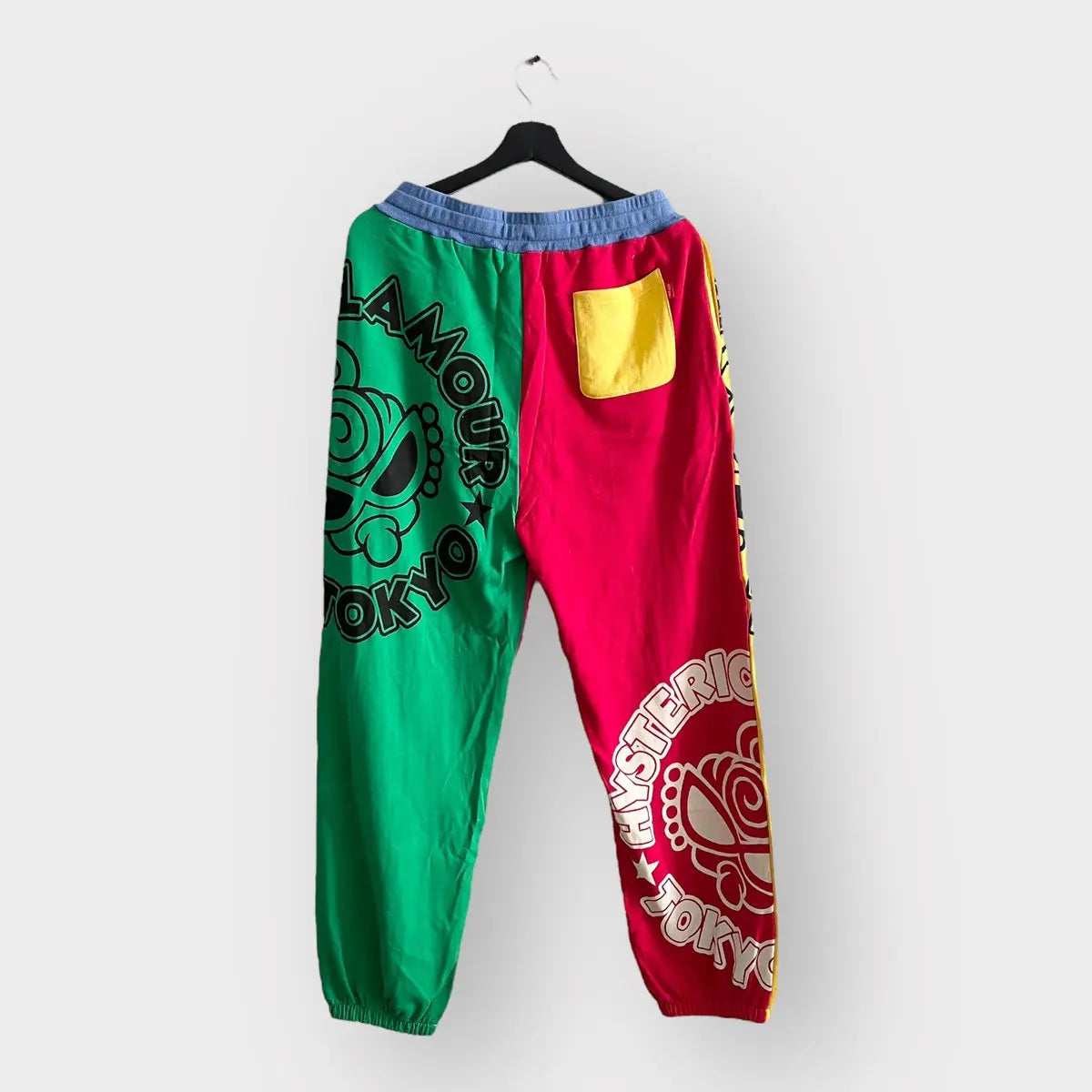 1990s Hysteric Glamour Baby Color Patch Sweatpants
