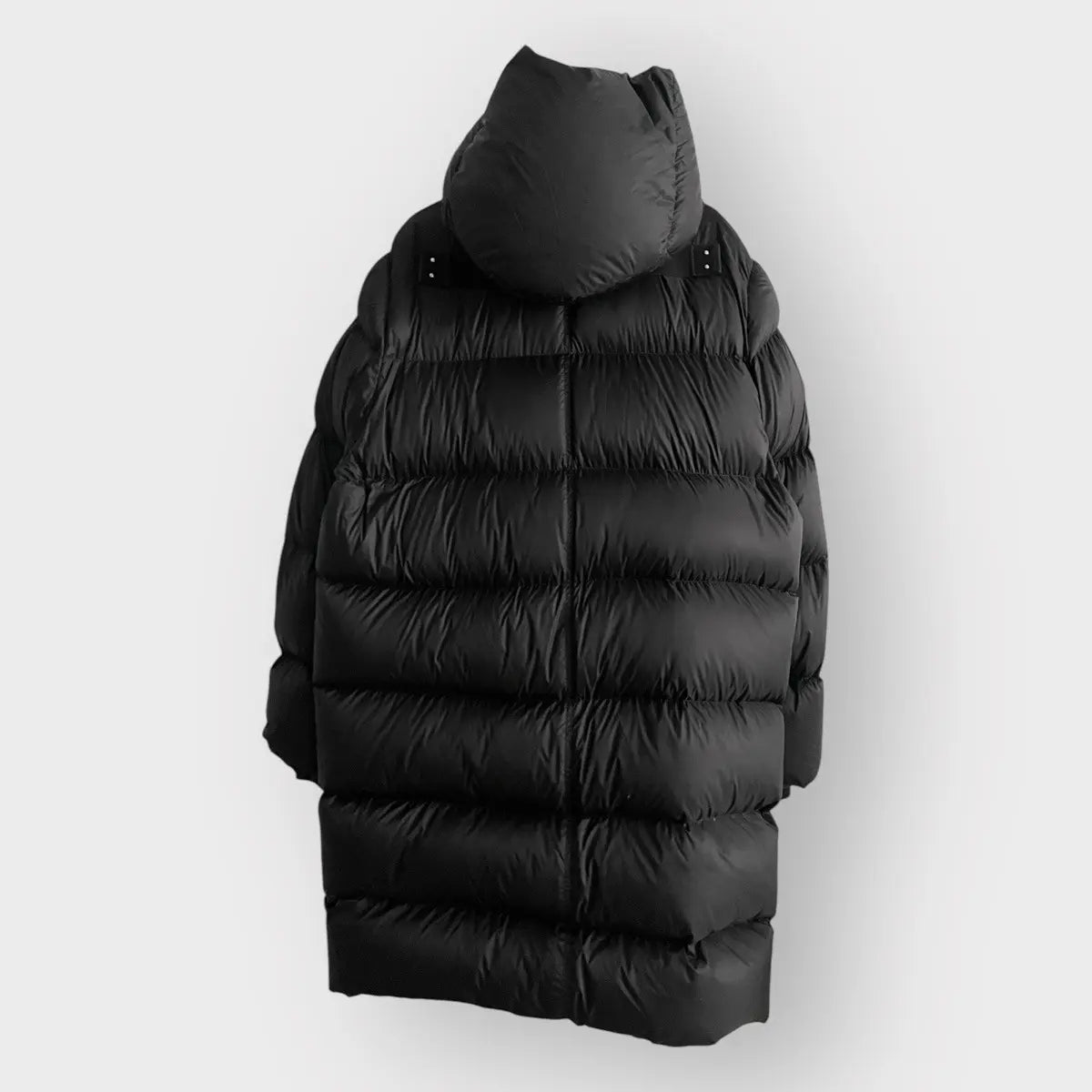 FW22 Rick Owens Leather Pockets Puffer Coat