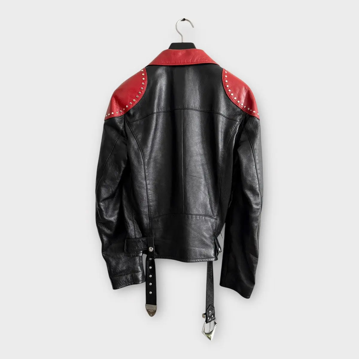 Celine Runway Studded Leather Biker Jacket