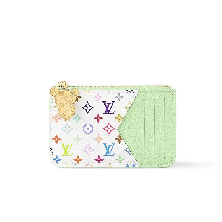 2025 Louis Vuitton Takashi Murakami Romy card Holder Wallet