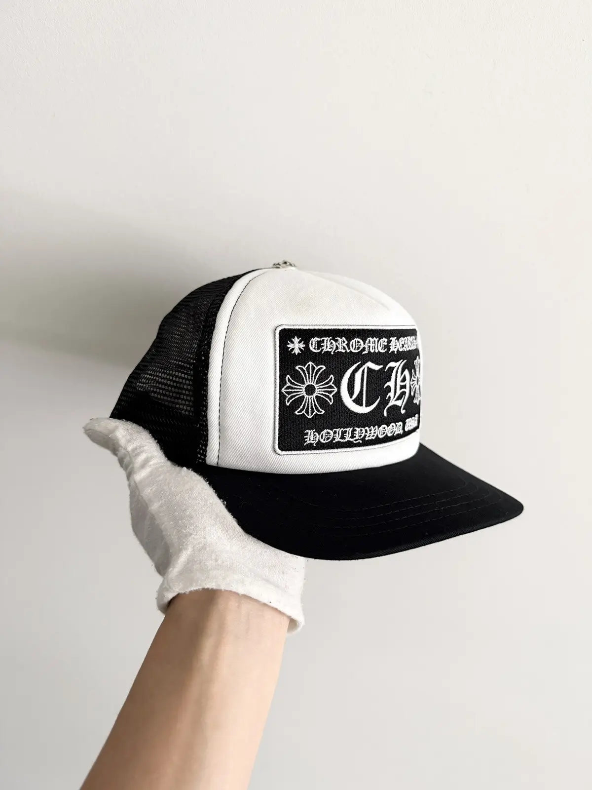 Brand New Chrome Hearts CH Hollywood Trucker Hat