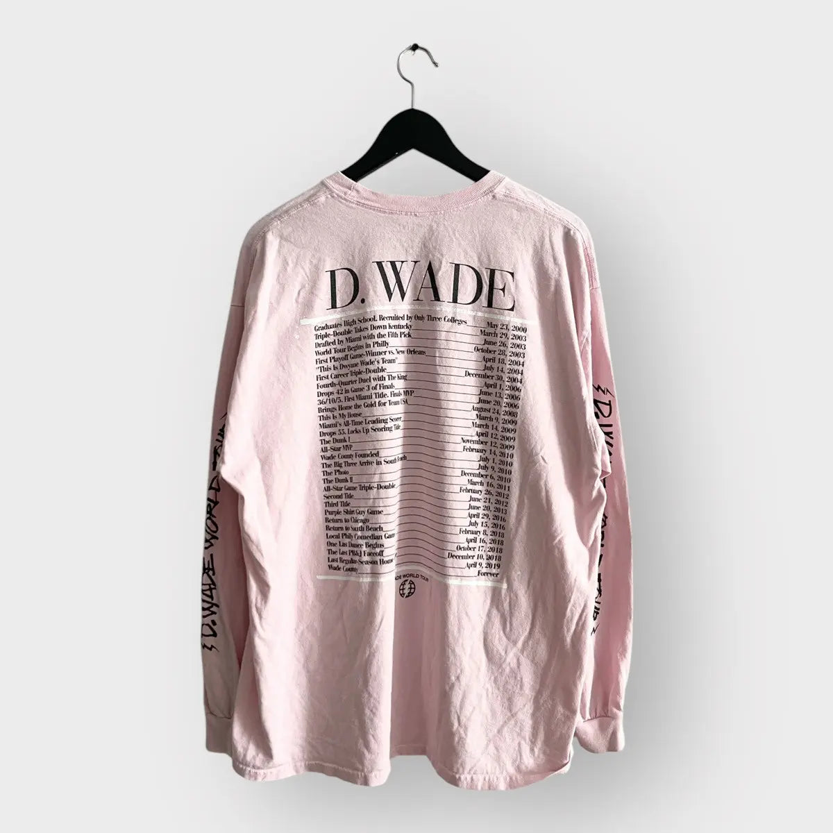 D Wade World Tour LS Tee