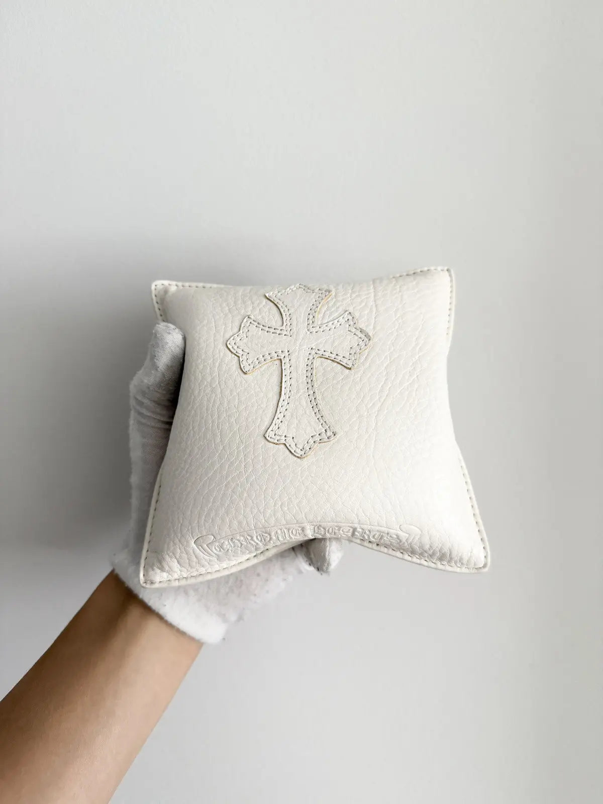 Chrome Hearts Leather Pillow Display