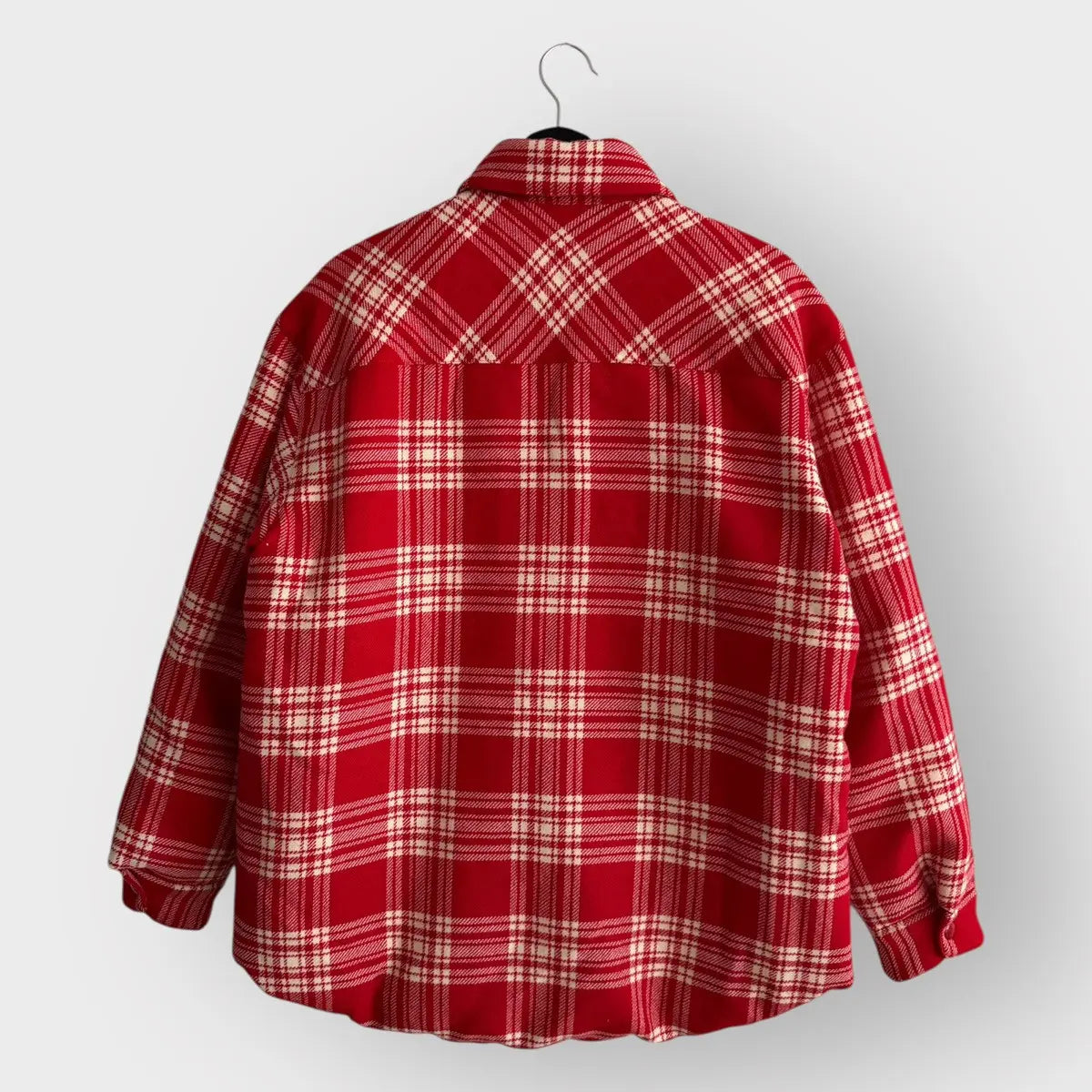 2022 Miu Miu Button Up Plaid Shacket Jacket