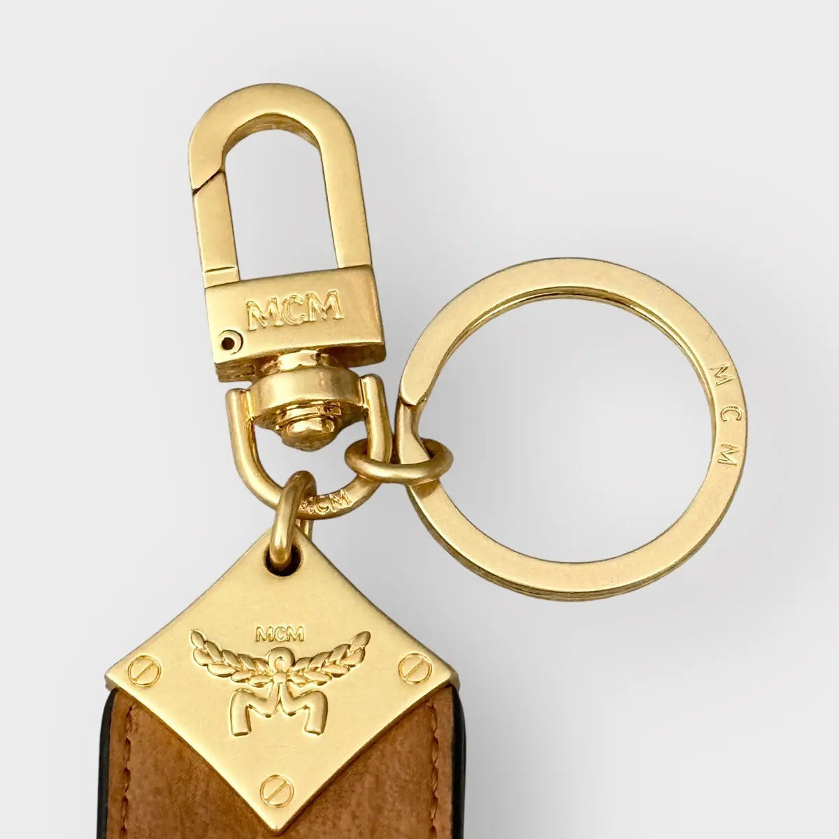 MCM Logo Printed Keyring