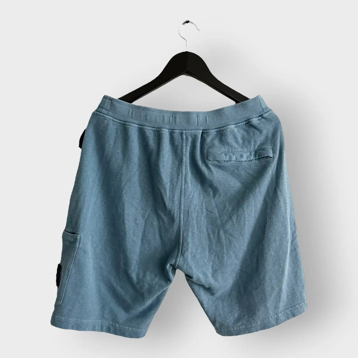 Stone Island Side Logo Sweat Shorts