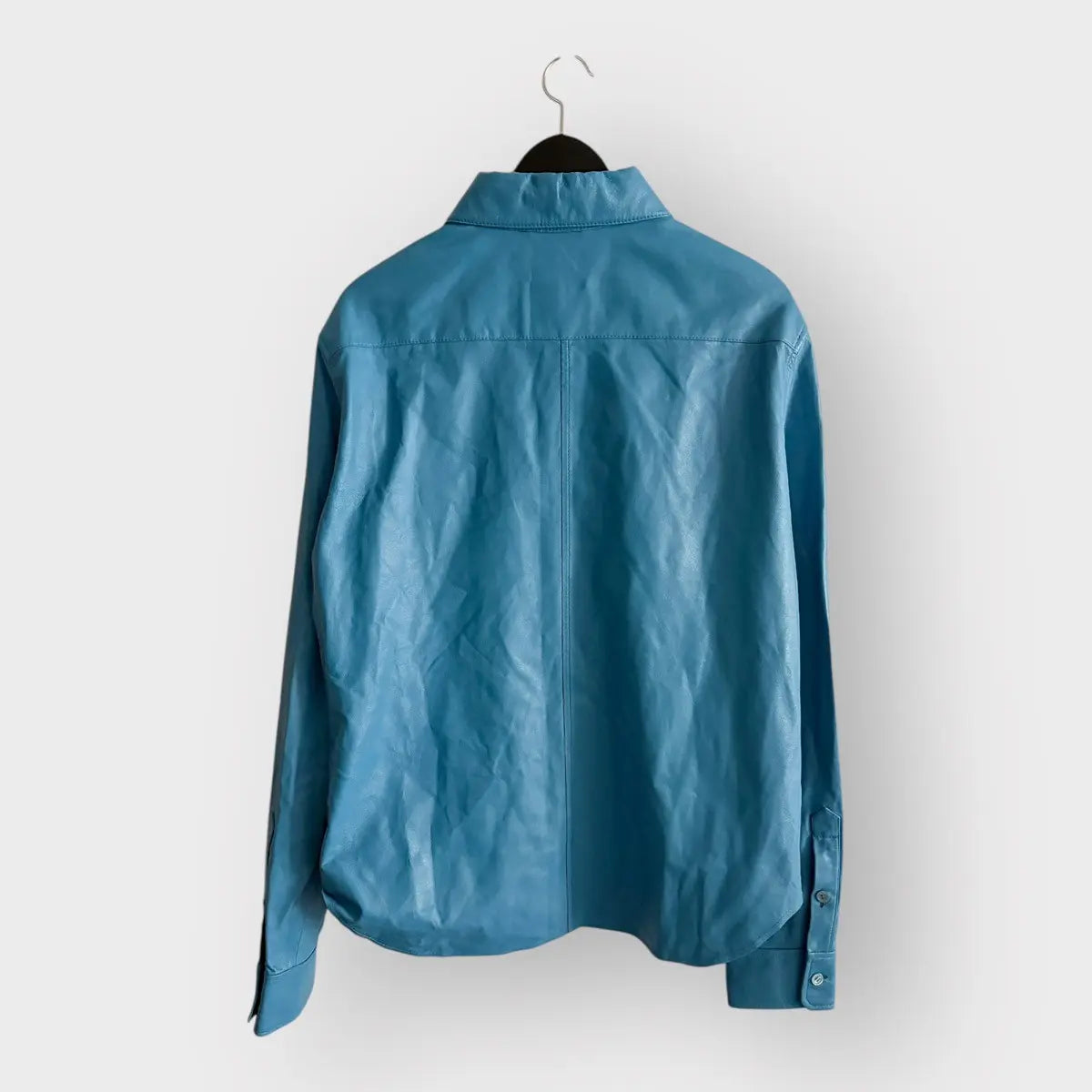 Marni Leather Button Down Shirt