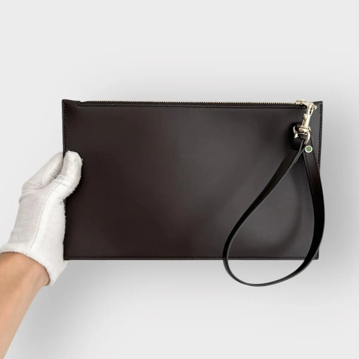 Gucci Jumbo Logo Leather Hand Bag