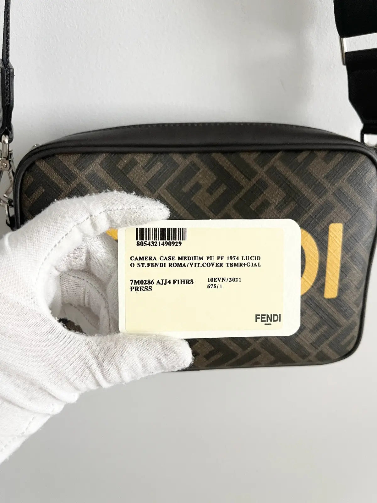 Fendi 1974 Logo Camera Case Shoulder Bag