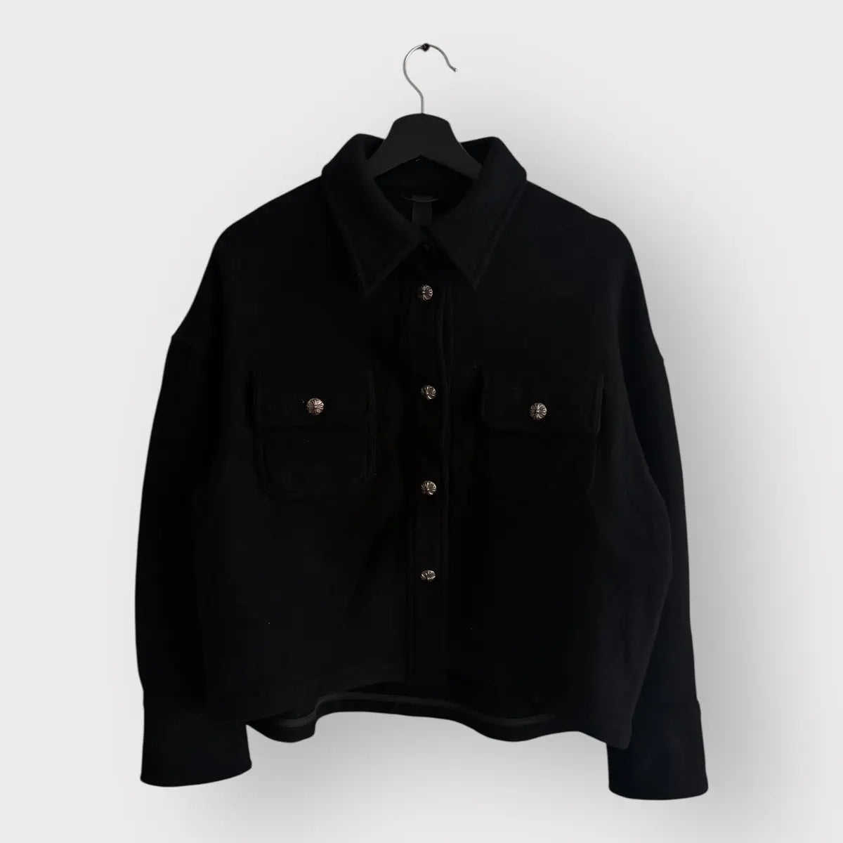 Chrome Hearts Cropped Work Dog Wool Jacket
