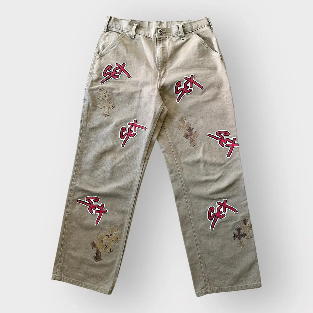 Chrome Hearts Sex Records Carpenter Pants