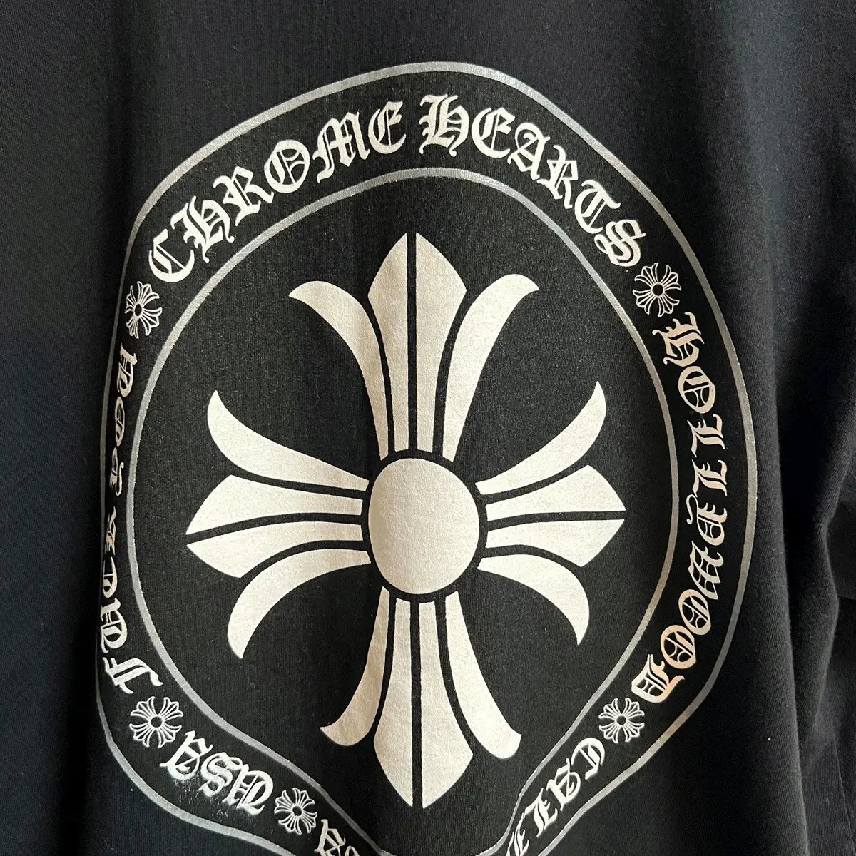 2010s Chrome Hearts Seal Cross Logo Tee