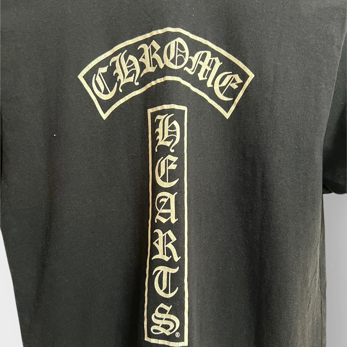 2010s Chrome Hearts T Bar Logo Horseshoe Tee
