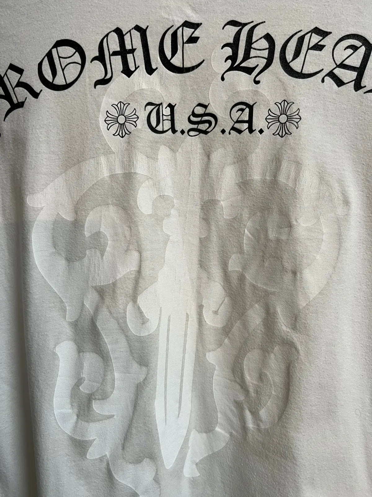 2010s Chrome Hearts Jumbo Scripts Dagger Tee