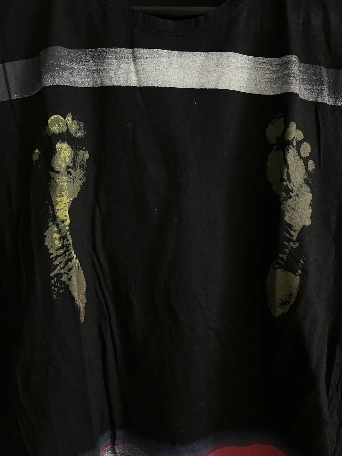 2009 Balenciaga Footmark Landscape Tee