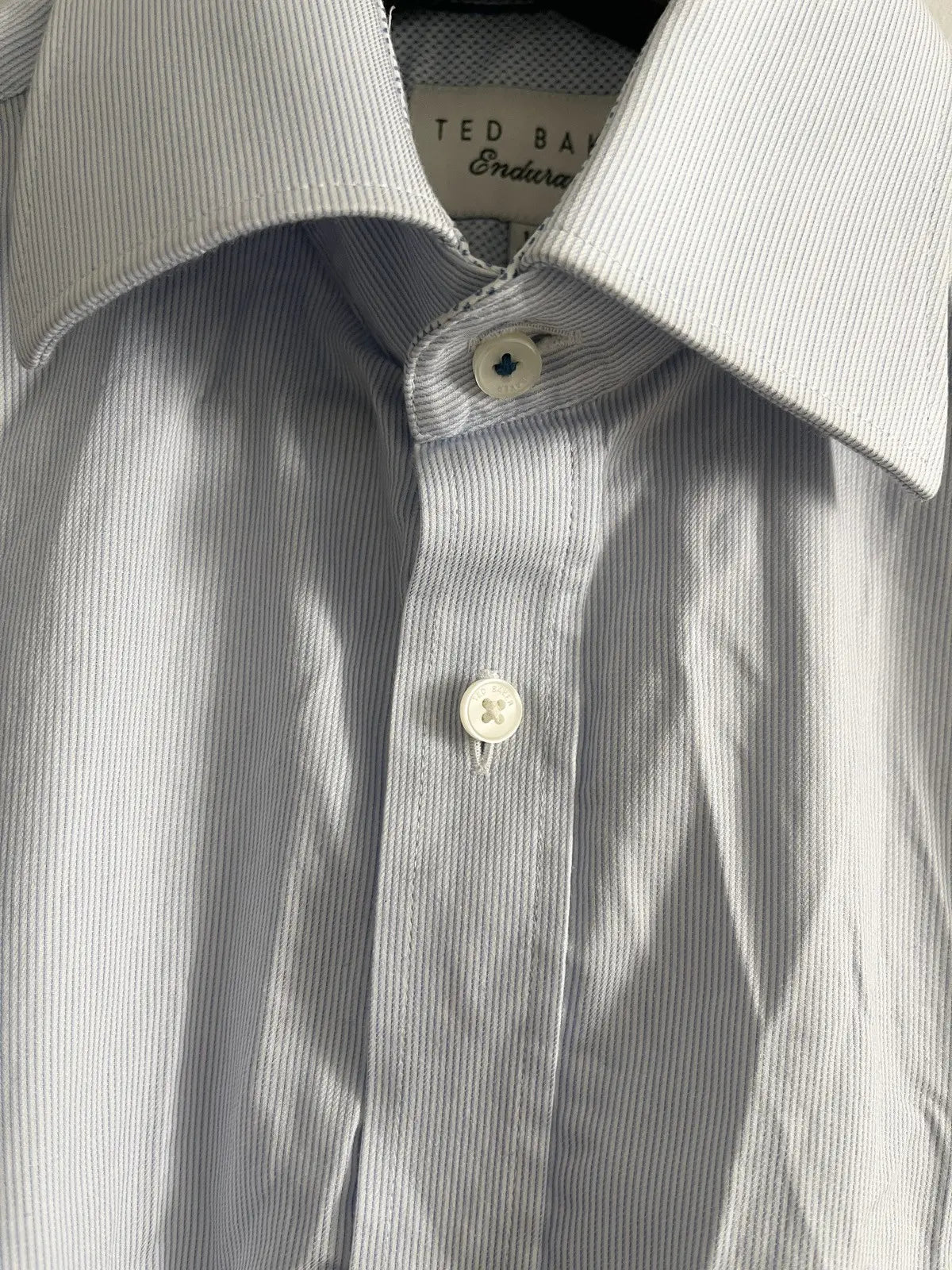 Ted Baker 100% Cotton Button Up Dress Shirt