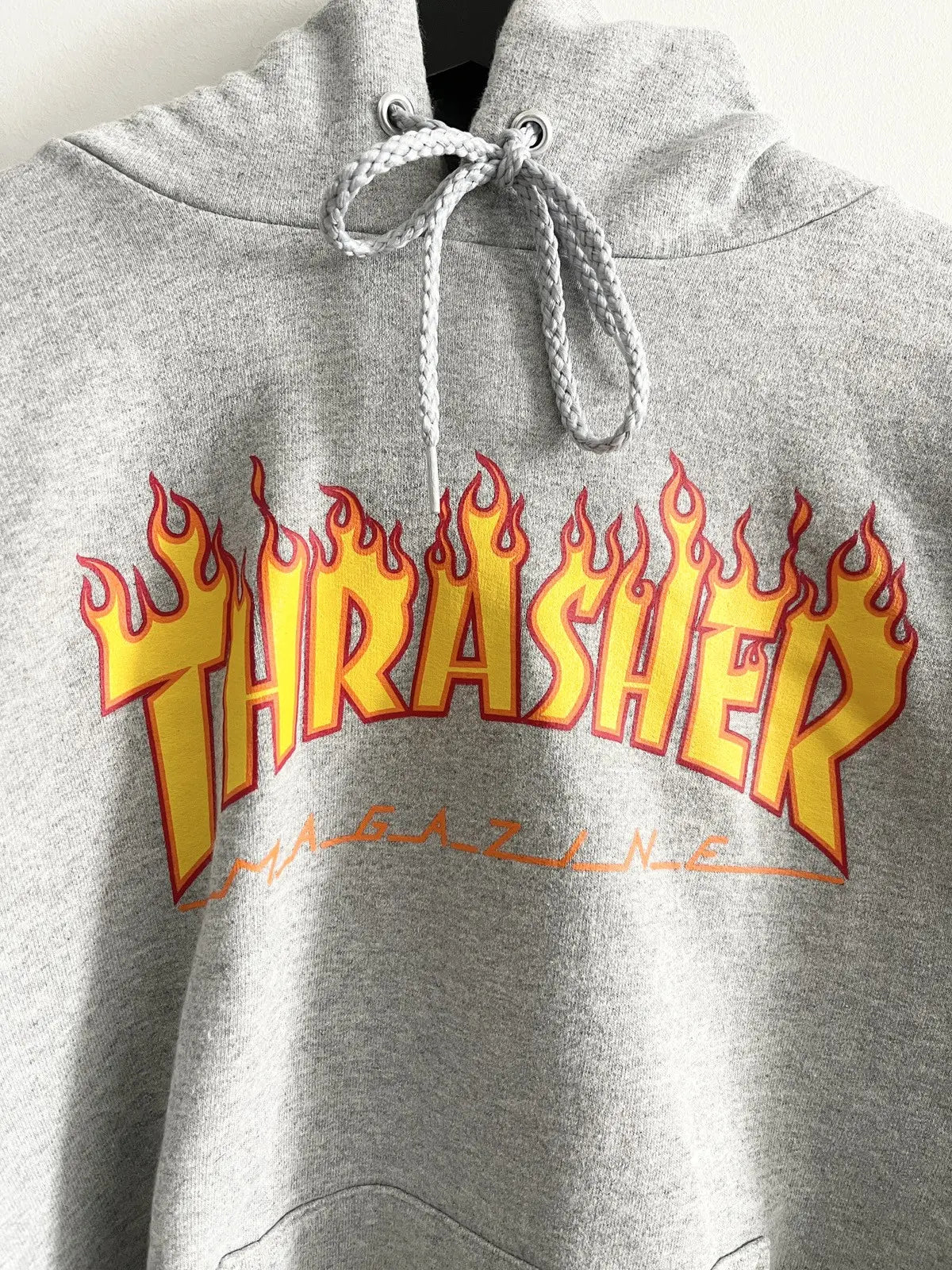 2010s Thrasher Iconic La Flame Logo Hoodie