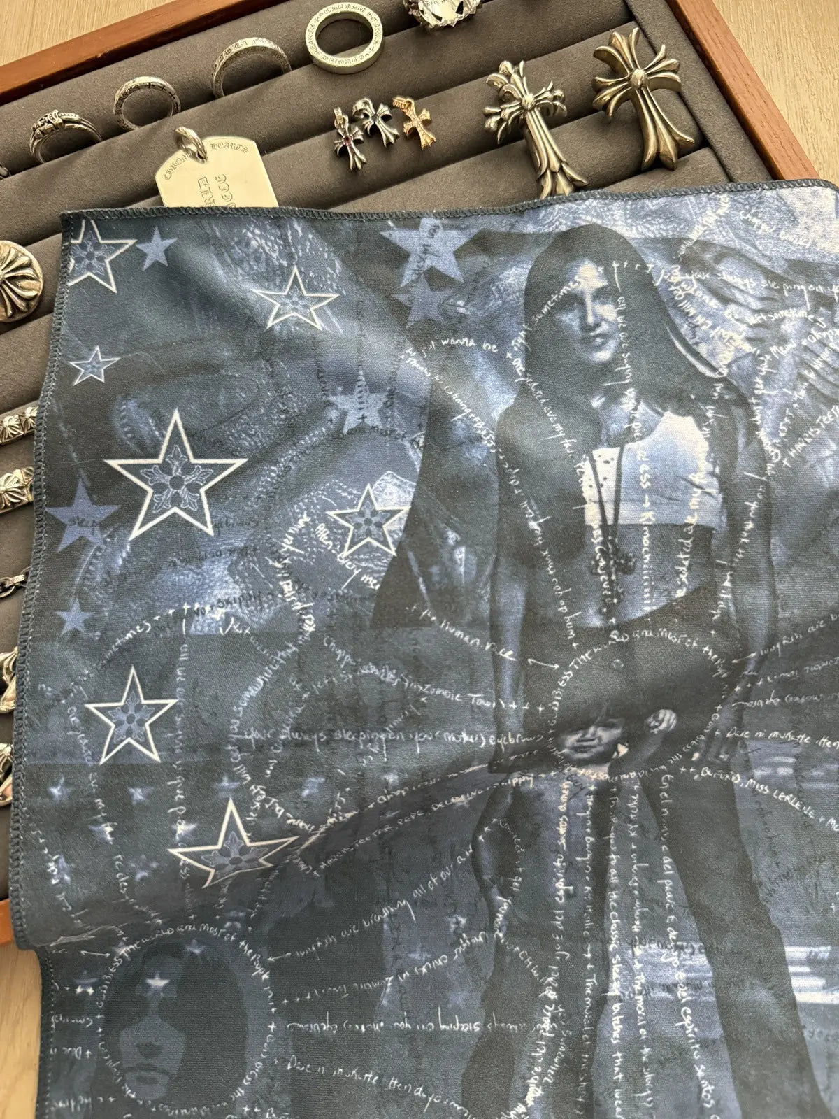 Chrome Hearts Mini Plus Motif Bandana