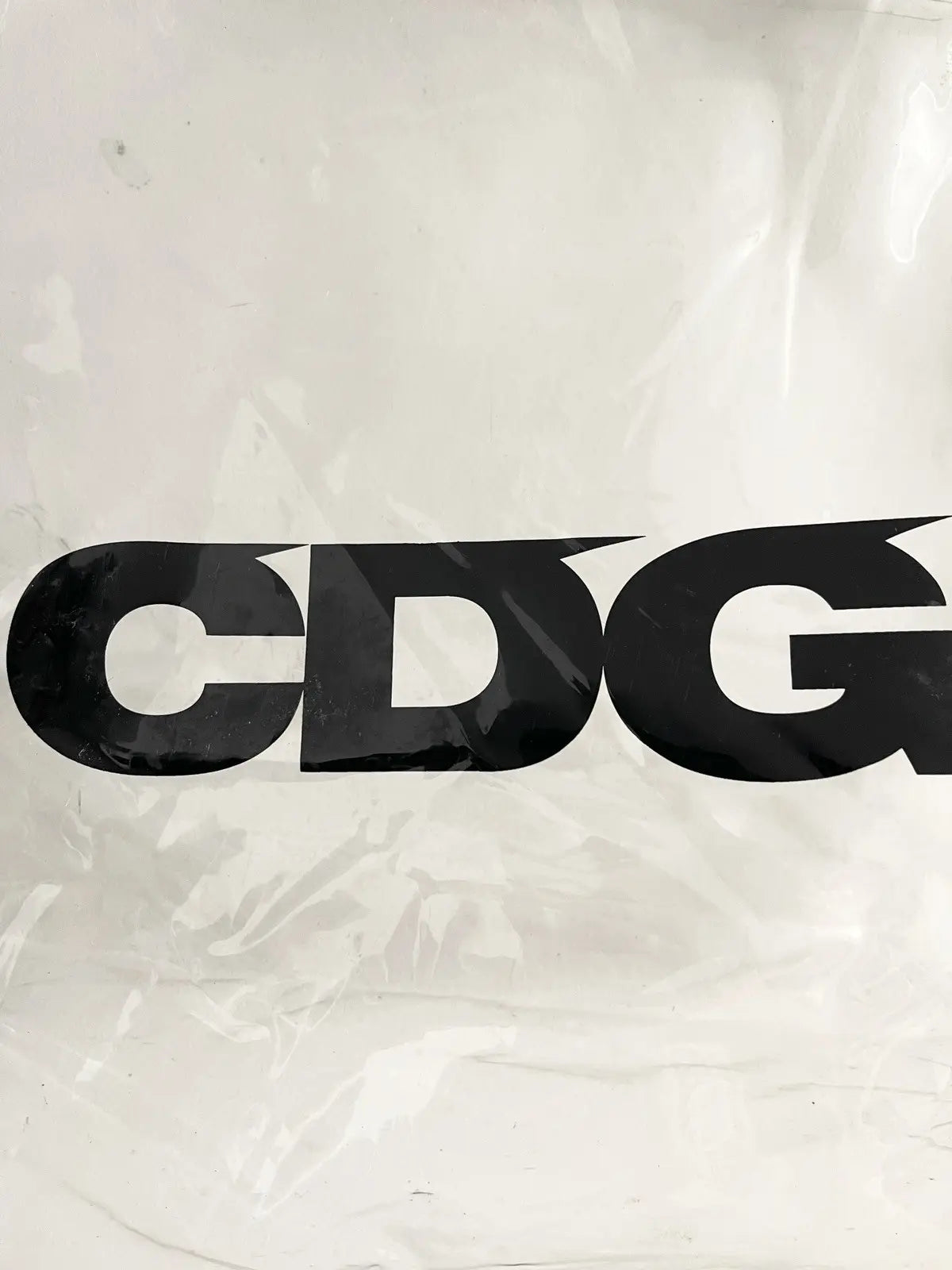 2010s Comme Des Garçons Clear Tote Bag