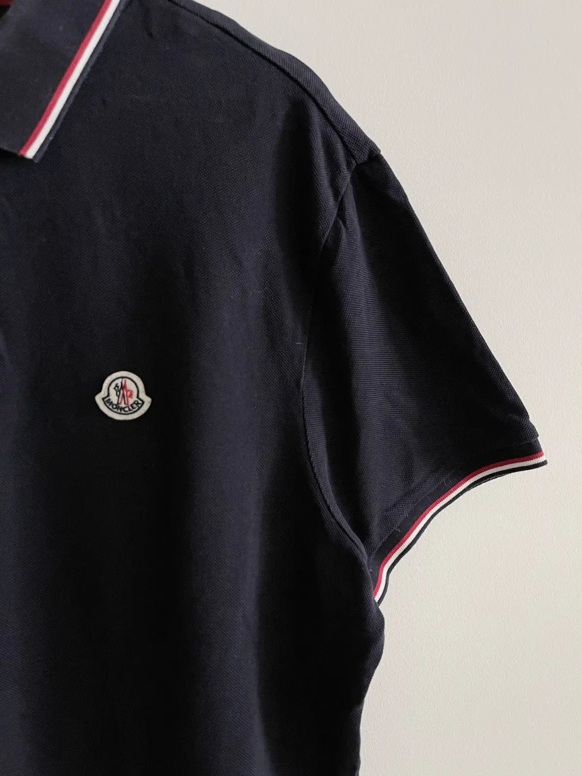 2010s Moncler Classic Logo Polo Shirt
