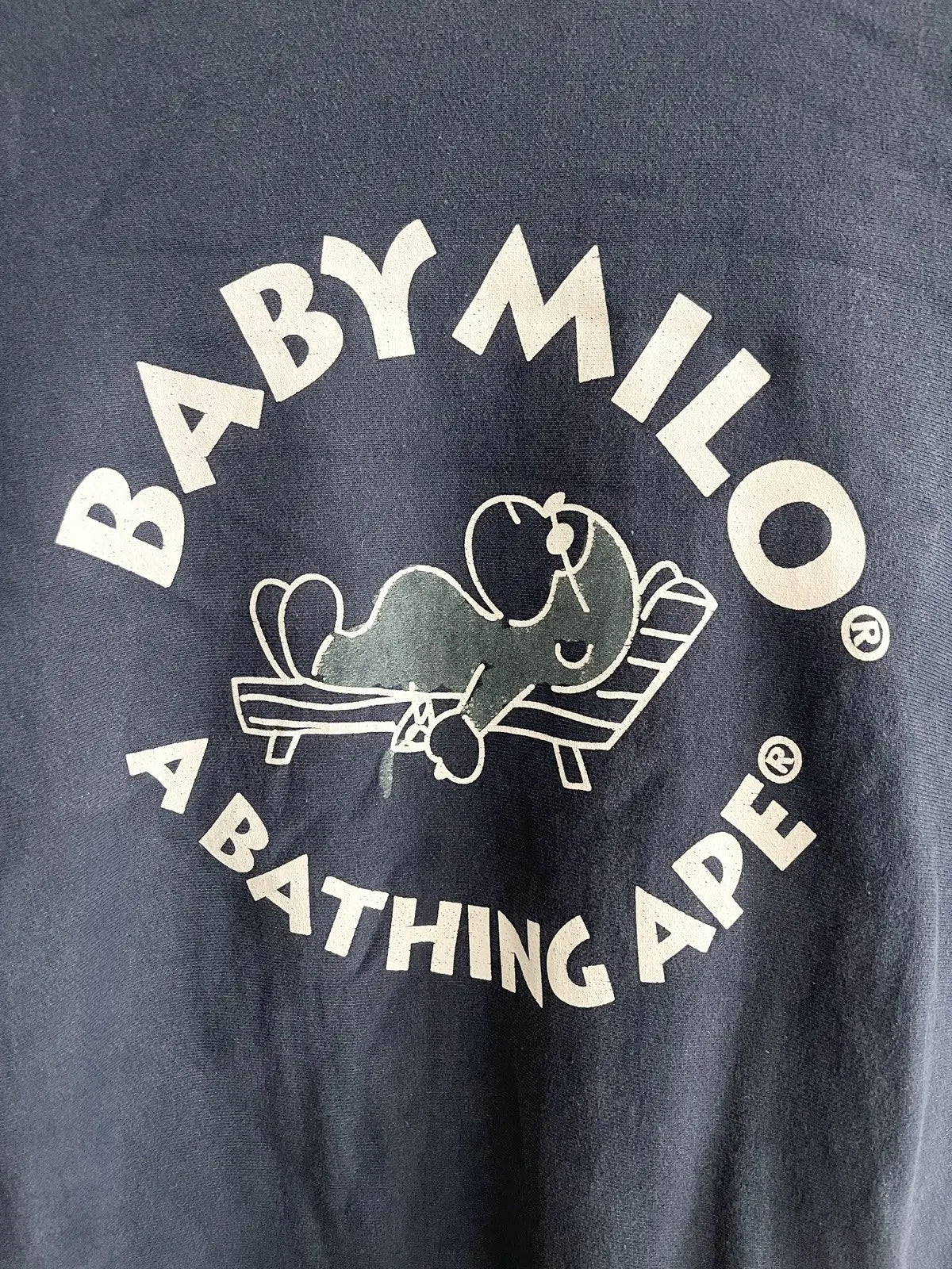 2000s Bape Baby Milo Summer Tanning Sweatshirt
