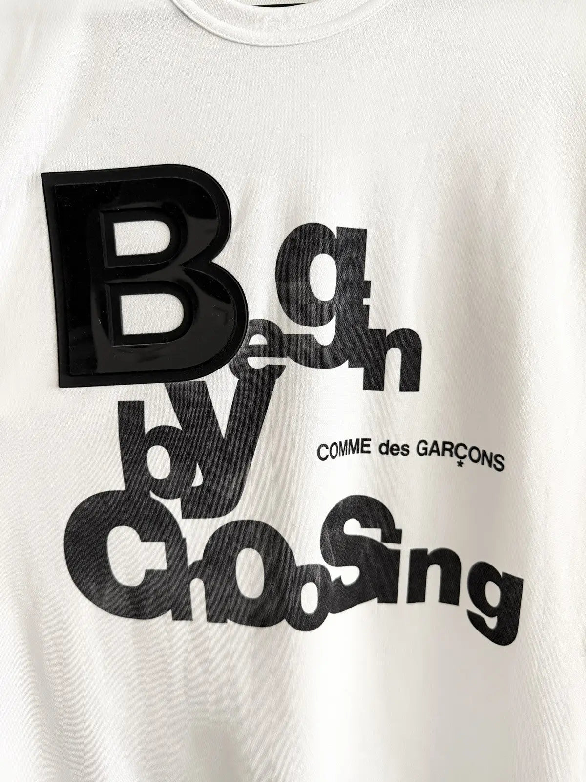 Comme Des Garçons Homme Plus Begin With Choosing Tee