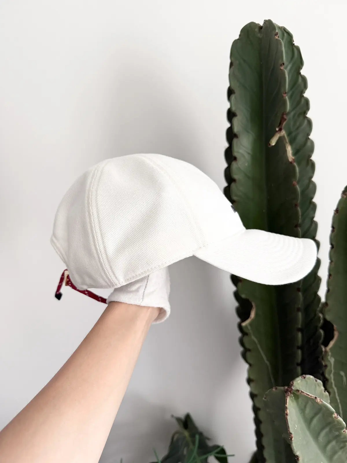 Miu Miu x New Balance Red Cord Tennis Cap Hat